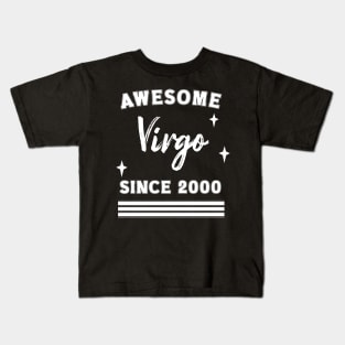 Happy 21st Virgo birthday for year 2000 Kids T-Shirt